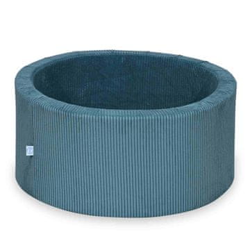 shumee Suhi bazen 90x40 Corduroy Blue brez žogic