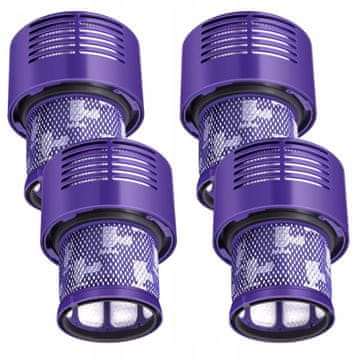 shumee Hepa filtri za Dyson V10 pralni - 4 kosi.