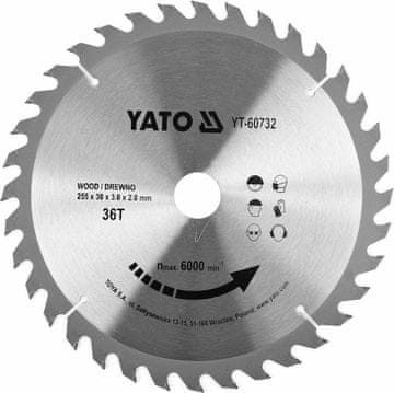 shumee Yato žagin list widia 255*36*30 YT-60732