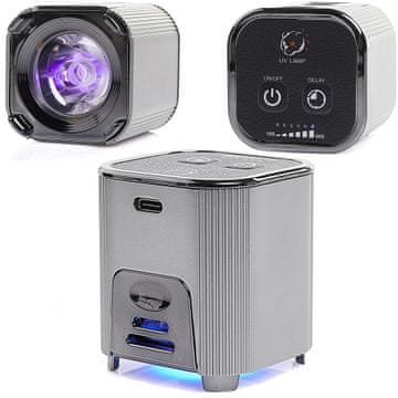 shumee UV LED svetilka za strjevanje z baterijo