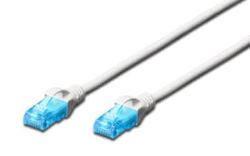 Digitus Pačji kabel UTP kat. 5e 0,5 m PVC bel