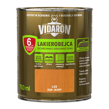 shumee Vidaron svetli hrastov lazura L20 750 ml