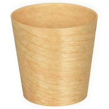 Papstar Okrogla lesena skleda 6 x 6 cm 50 kosov.