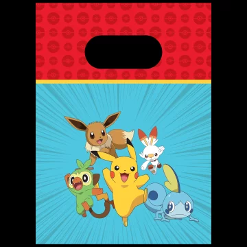 Procos Papirnate vrečke Pokemon 16x22 cm 4 kosi