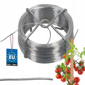 shumee Pocinkana vrtna žica 50m x 1,1mm 431128