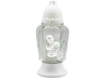 Madona Žgano steklo 25cm depozit 80g 24h Angel