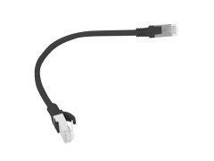 shumee Lanberg UTP Cat.5e patchcord 0,25 m črne barve
