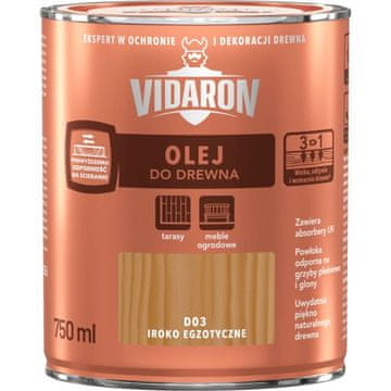 shumee Vidaron eksotično olje Iroko D03 0,75 l