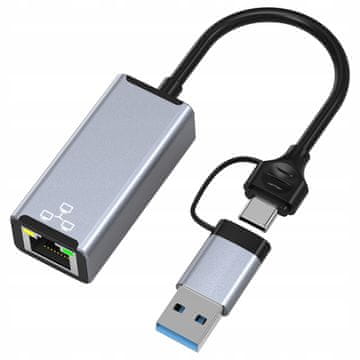 shumee Omrežna kartica USB 3.0 gigabit LAN 1000 Mb RJ45