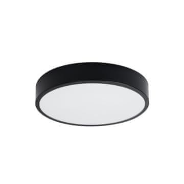 Sollux Stropna svetilka Onyx 40 črna LED 3000K
