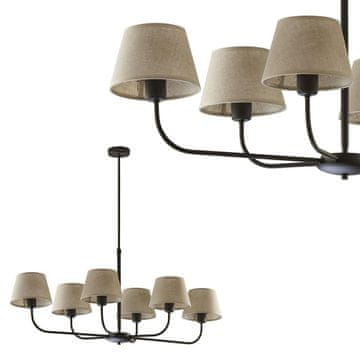 TK Lighting Lestenec CHICAGO LINEN 3999
