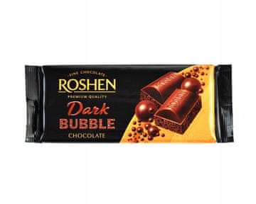 Roshen Roshen temna mehurčkasta čokolada 80 g
