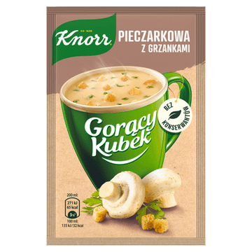UNILEVER Knorr vroča juha iz gob s krutoni 15 g