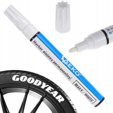shumee Permanentni beli oljni marker (25/500)