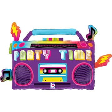 Grabo Folija balon Boombox, vijoličen, 72 cm