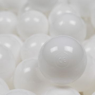 shumee Igrače žogice ø7cm 50 kosov bele barve