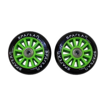 Spartan Sport Kolesa za skuter Spartan 100 mm zelena