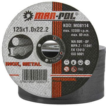 MAR-POL Rezalni disk za kovino 125 mm MAR-POL