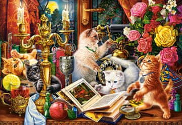 Castorland Puzzle 1000 C-104857 Čarovniški mucki