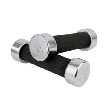 Master Komplet uteži Dumbell Master 2 x 1 KG