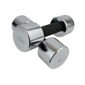Master Komplet uteži Dumbell Master 2 x 4 kg