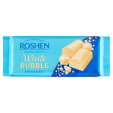 Roshen Roshen bela čokolada z mehurčki 80 g
