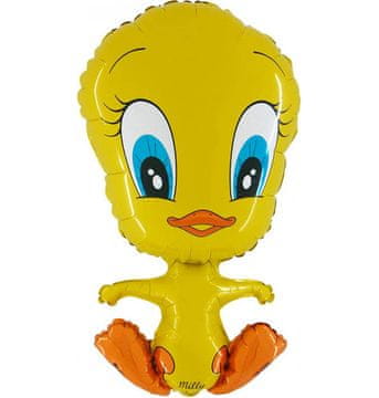 Grabo Folija balon Twitty Duck rumen 75 cm