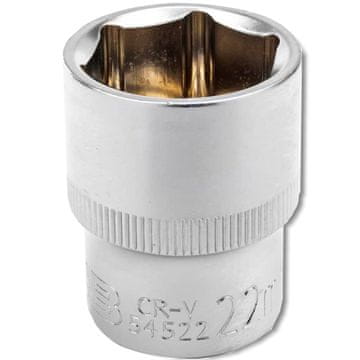 JCB JCB nastavki 1/2" 22 mm 6-kraki Cr-V