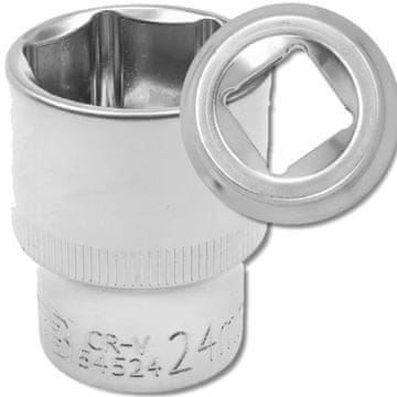 JCB JCB nastavki 1/2" 24 mm 6-kraki Cr-V