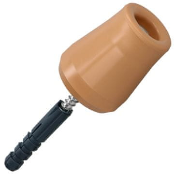 shumee Gumijasta zapora za vrata bež 62 mm