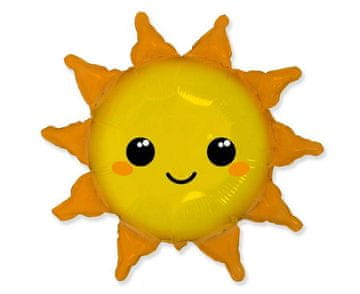 Flexmetal Folija balon Nasmejano sonce, 70 cm