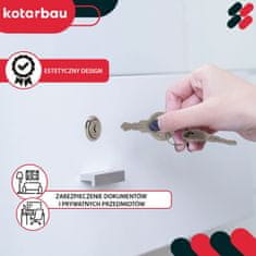 shumee Ključavnica za pohištvo, improvizirana, kvadratna