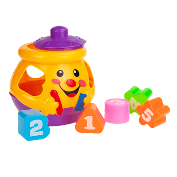 TOP GIFT Sortirač lončkov TG55670 za učenje blokov lončkov