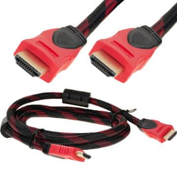 33 HDMI - HDMI kabel 1,5 m 3D 4K Full HD pleten TG56657