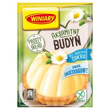Nestlé Winiary puding brez sladkorja, okus smetane, 35 g