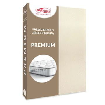 Darymex Bombažna rjuha 140x200, težka jersey, 170 bež
