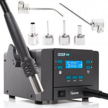 shumee Spajkalna postaja Hot-Air Quick K8 1000W + 3 šobe