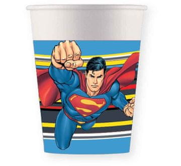 Procos Papirnati lončki Superman Krypton 200 ml 8 kosov.