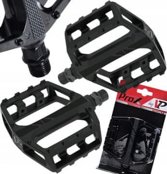 PROX Pedala za MTB platformo VP-506 aluminijasta, črna