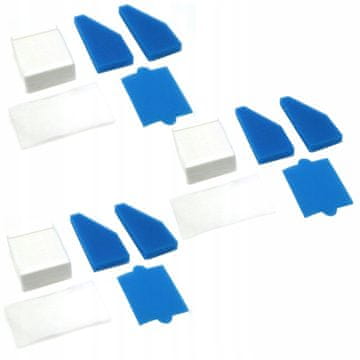 shumee 3 x komplet filtrov za Thomas Aqua + PET & Family