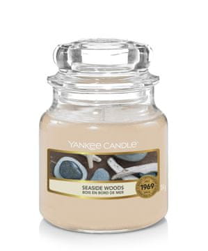 Yankee Candle Dišeča sveča Seaside Woods Yankee Candle - majhna