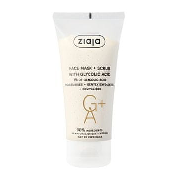 Ziaja Piling maska z glikolno kislino (maska za obraz + piling) 55 ml