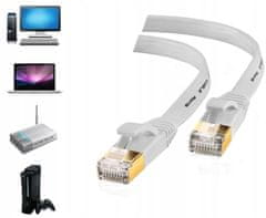 shumee LAN ethernet ploščati SFTP omrežni kabel CAT7 5 m