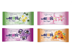 Freshmaker Freshmaker Nemdil vlažni robčki 15 kosov 1 paket
