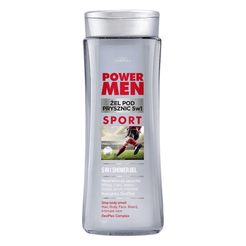 Joanna Joanna Power Men Sport 5v1 gel za prhanje 300 ml