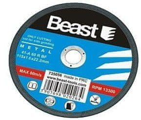 shumee Kovinski brusilni disk improviziran, raven 125/1