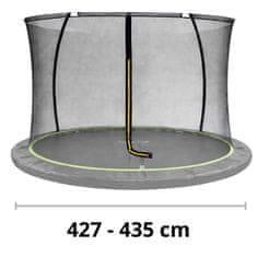 shumee Notranja mreža za trampolin Sport Max 14 ft roza