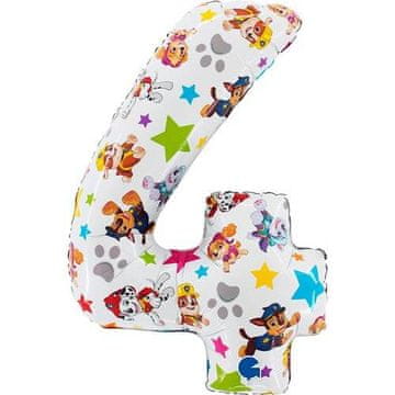 Grabo Folija balon številka 4, Paw Patrol, 66 cm Grabo