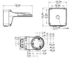 Uniview Nosilec ZA TR-JB07/WM03-G-IN kamere Uniview Ball