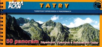shumee Slovaške Tatre. Panoramski razgledi. Načrt Tater